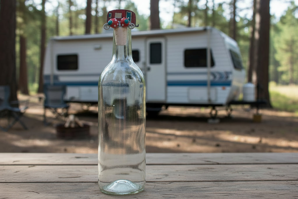 Camper Wine stopper Kitchen Barware Cork Tabletop trailer