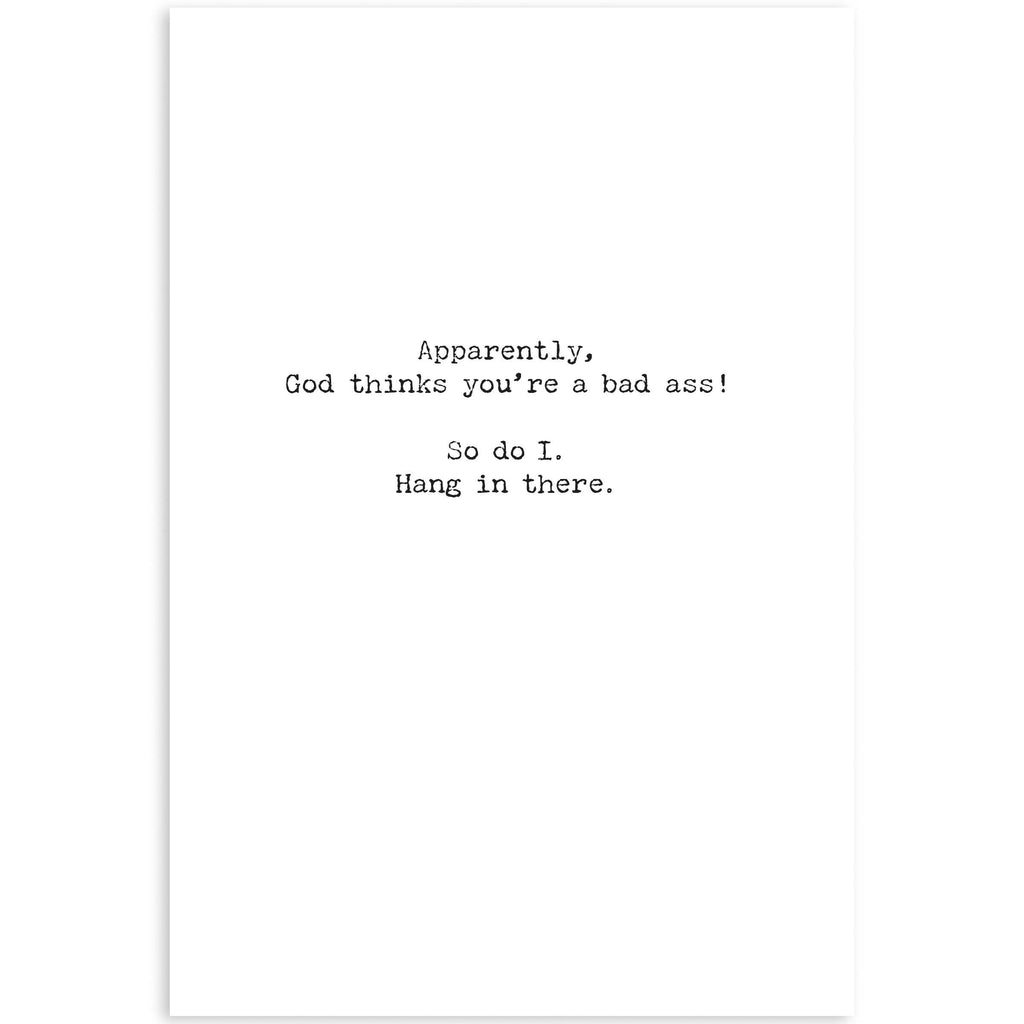 Hang In There Greeting Card