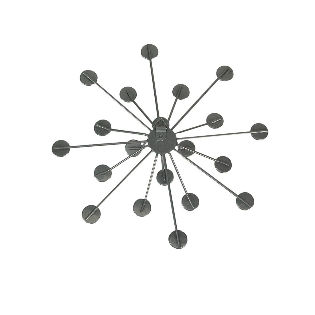 Jeweled Metal Sunburst Wall Decor