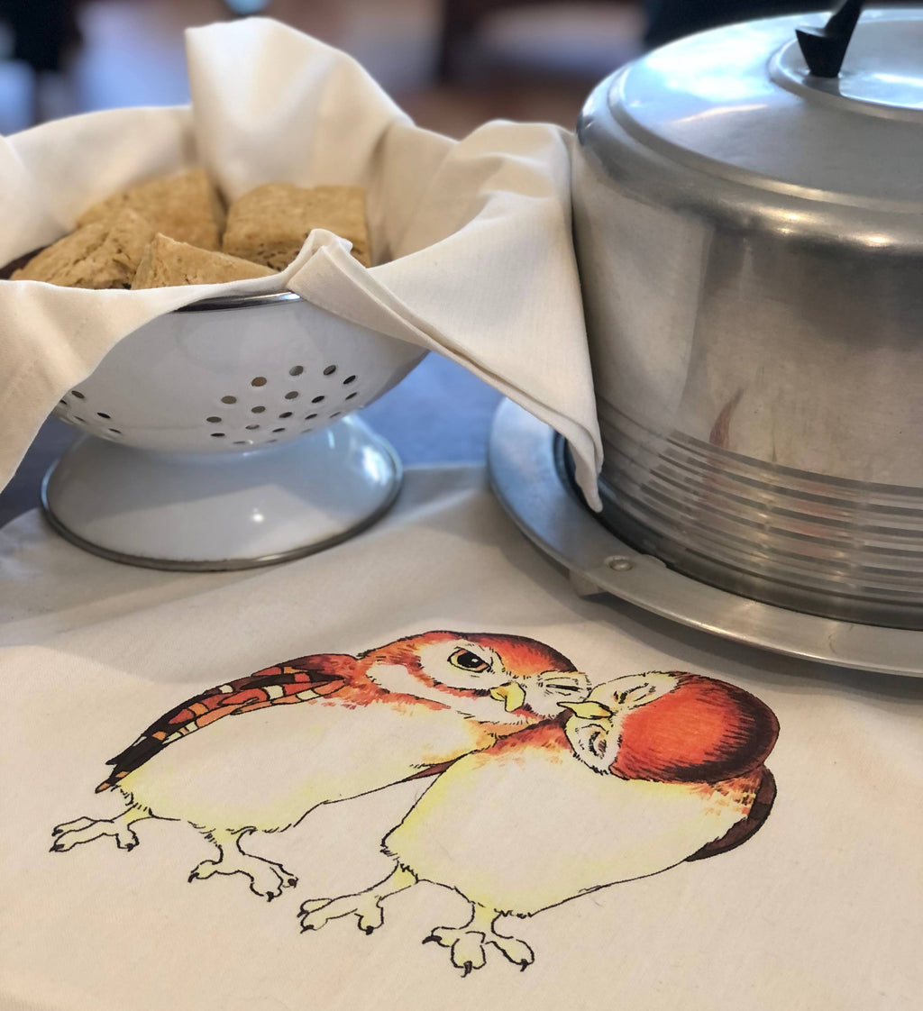 Owl Tea Towel
