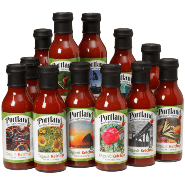 Portland Organic Ketchup 14oz Glass Btls