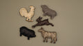 Farm Animal Magnets