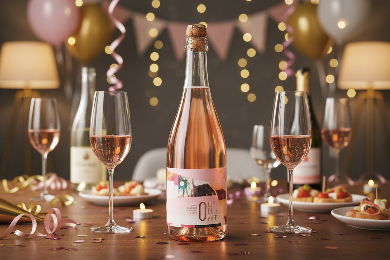 Aubert & Mathieu Kisume Sparkling Rose Zero Alcohol