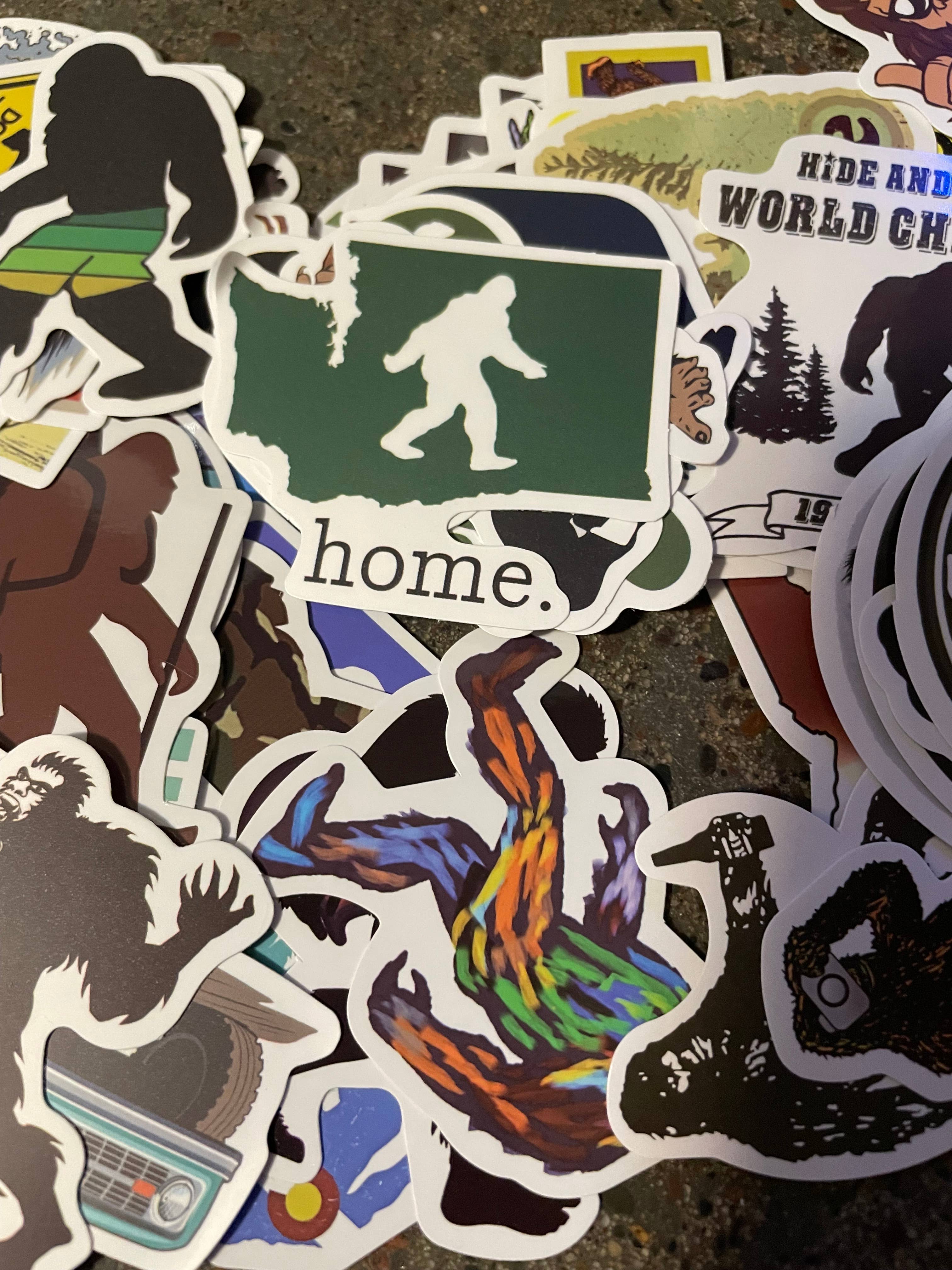 Bigfoot stickers 100-pack (Random)
