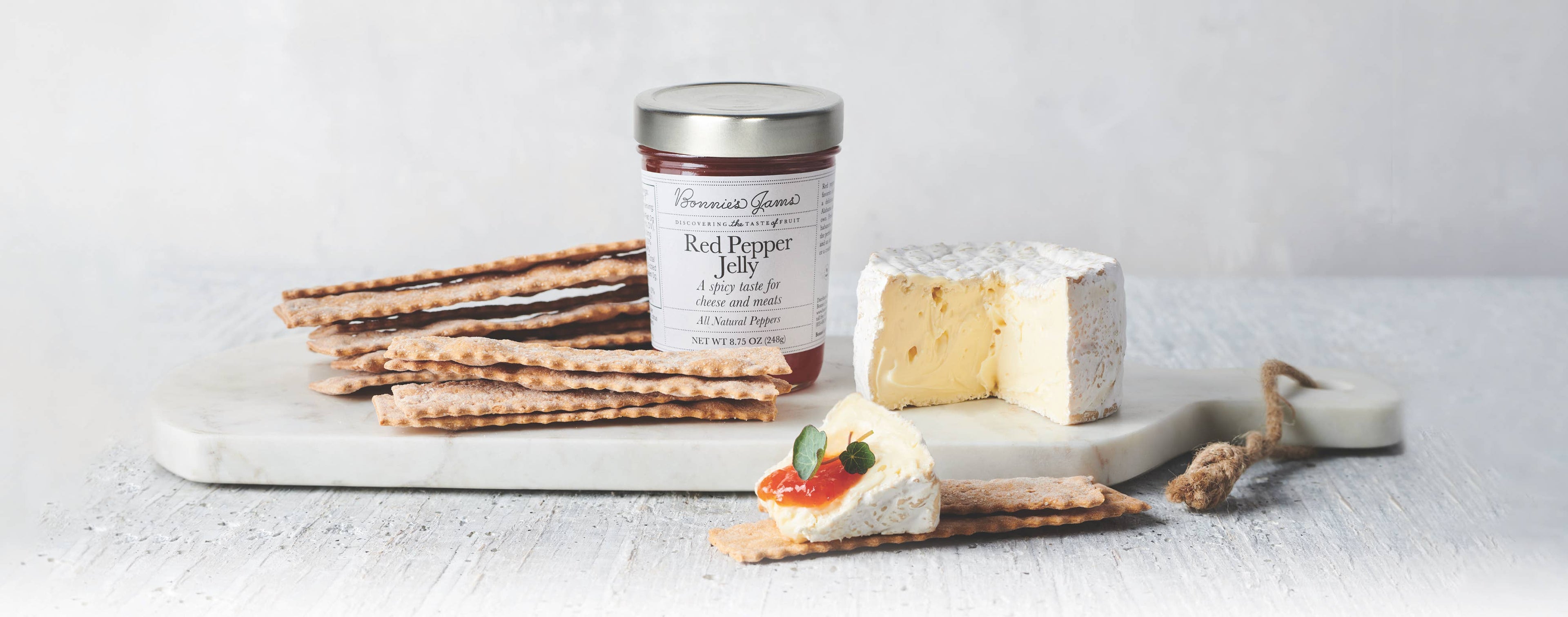 Red Pepper Jelly Lg Bonnie's JamsRed