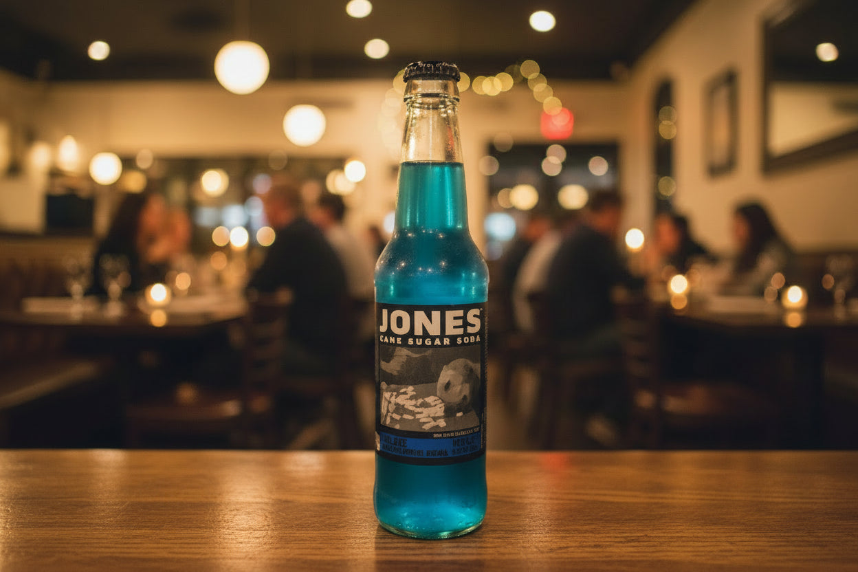 Blue Bubble Gum Soda Jones