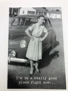 Good Place Greeting Card