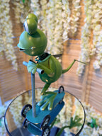 Frog Riding a Scooter Mtl Art