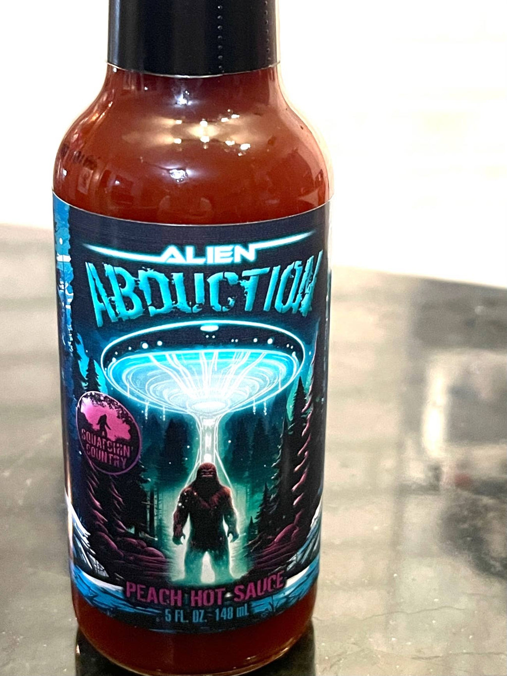 Alien Abduction Peach Hot Sauce