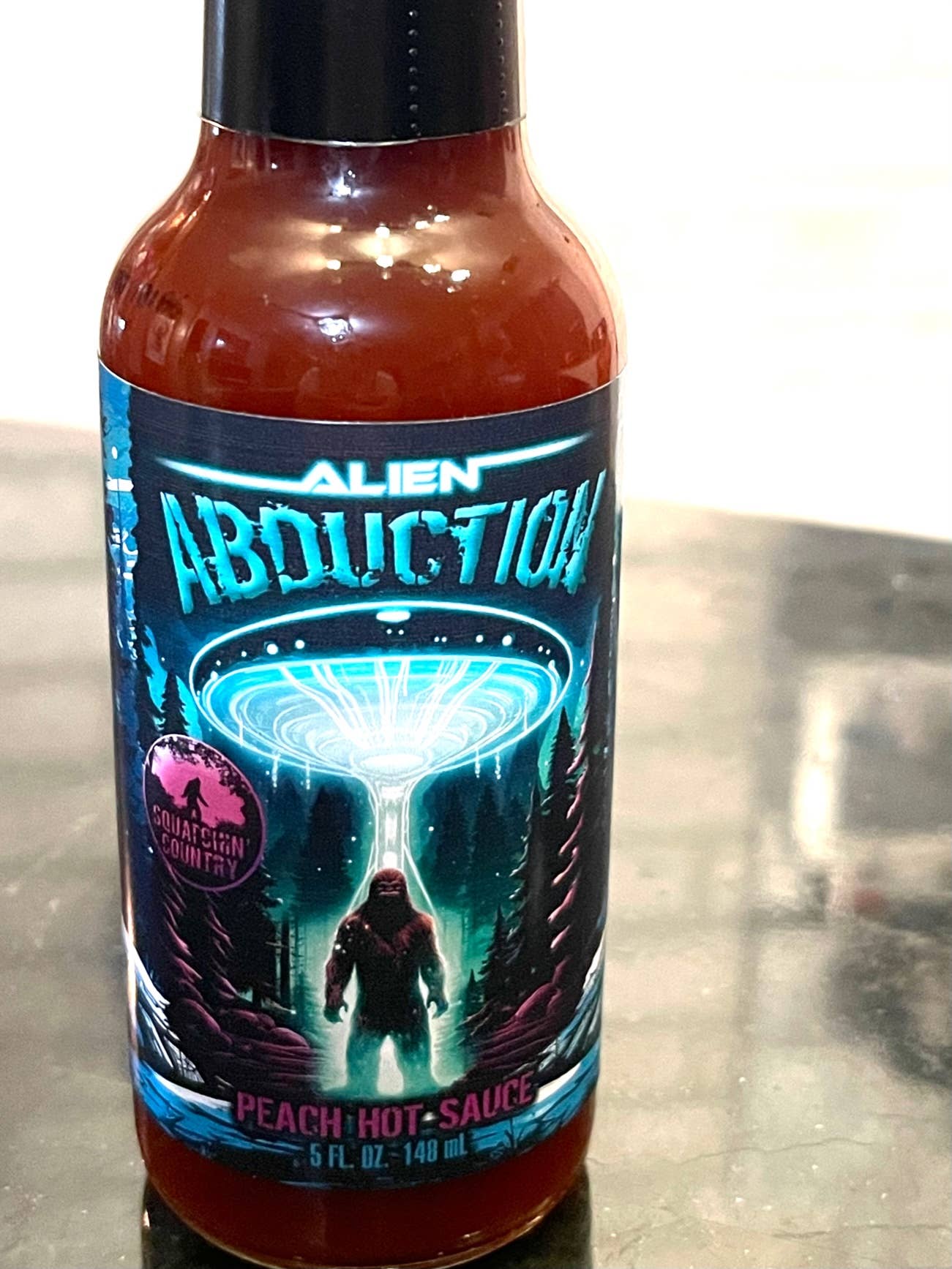 Alien Abduction Peach Hot Sauce