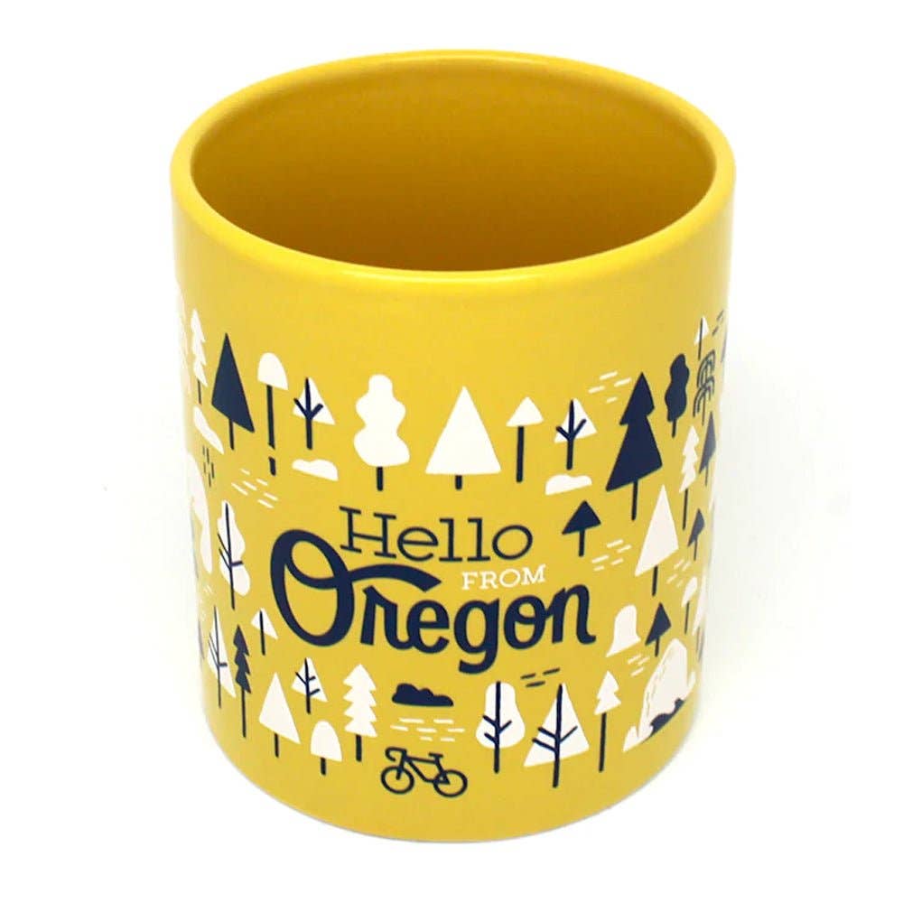 Oregon Burst Mug | Yellow