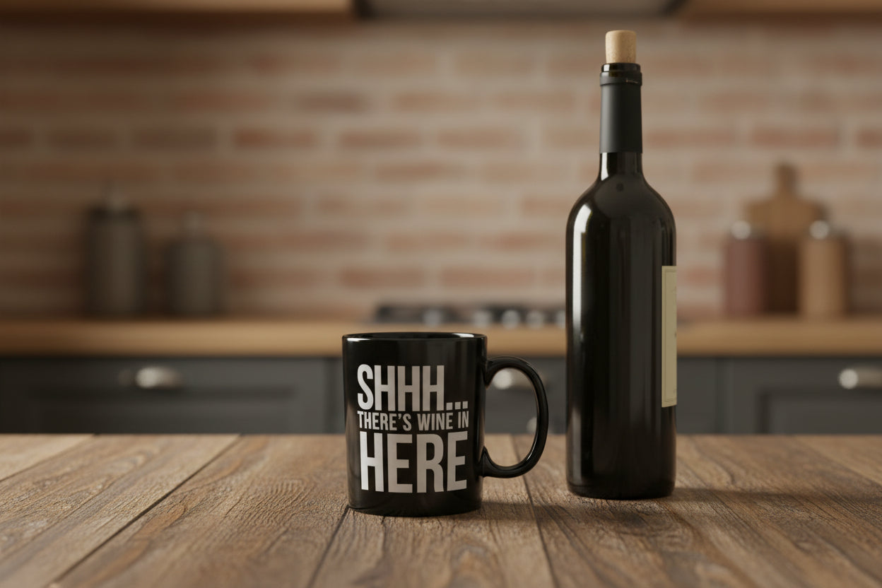 Wine in Here Mug**