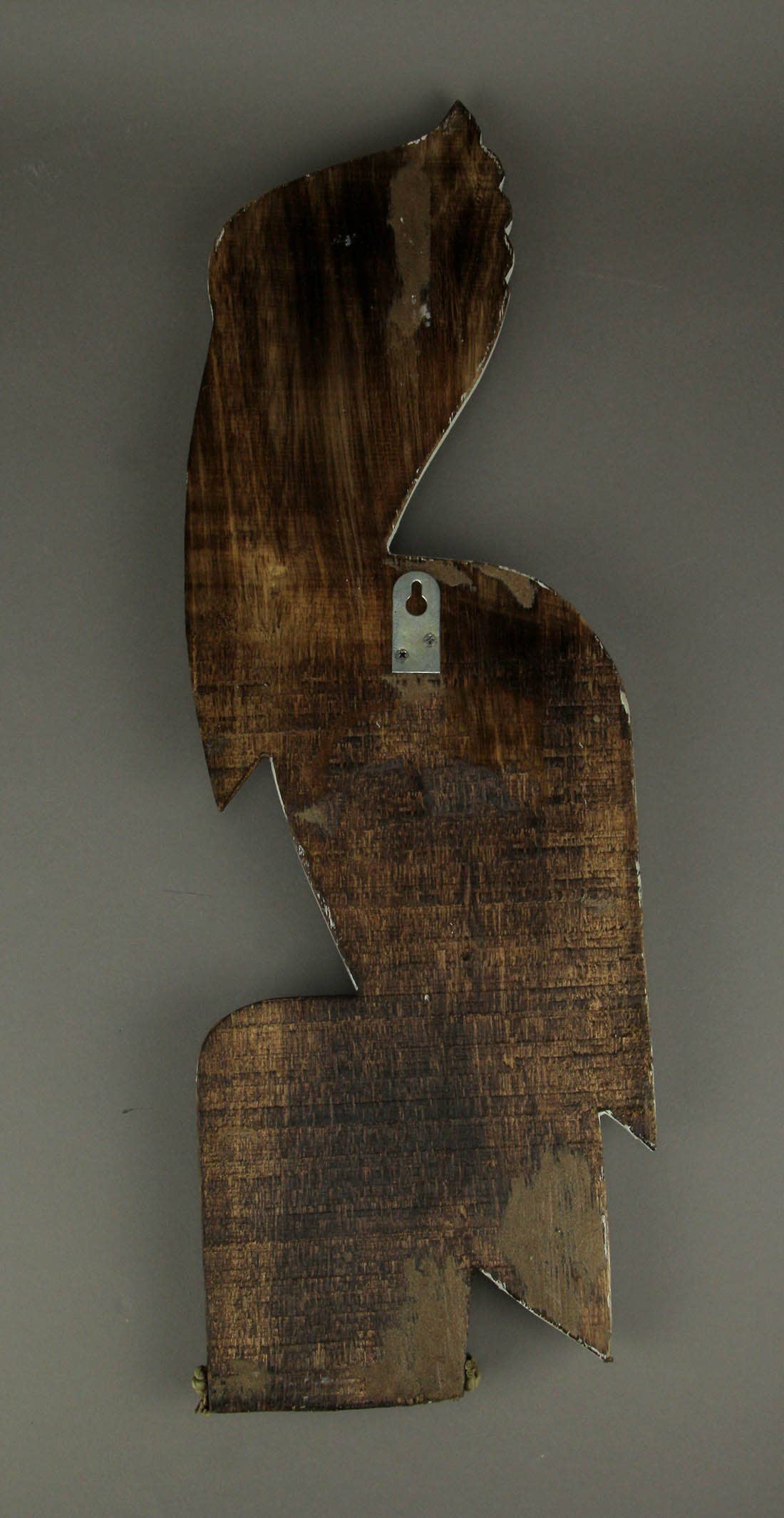 White Wood Pelican Perched On Nautical Piling Wall Sculpture
