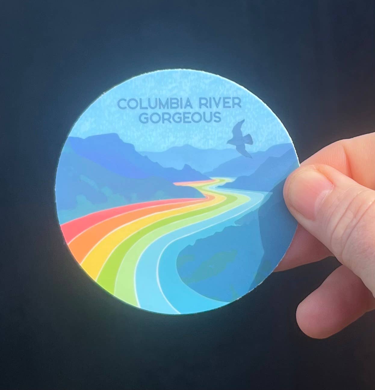 Columbia River Gorgeous Sticker