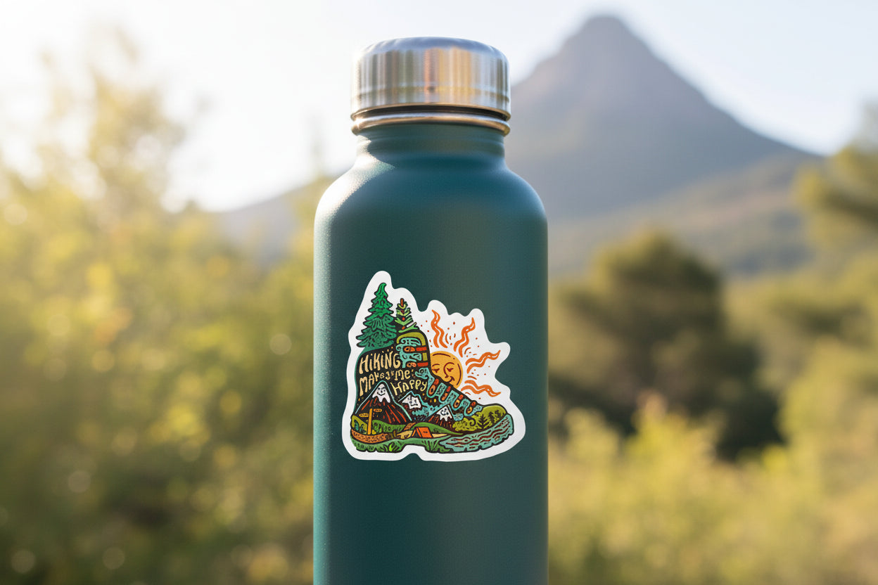 Hiking Sticker