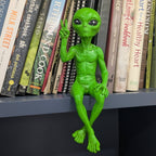 Alien Invasion Peace Dude Male Figurine 10" tall
