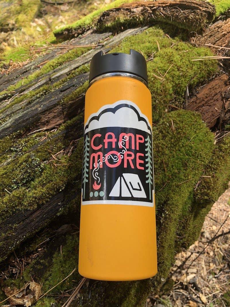Camping Sticker