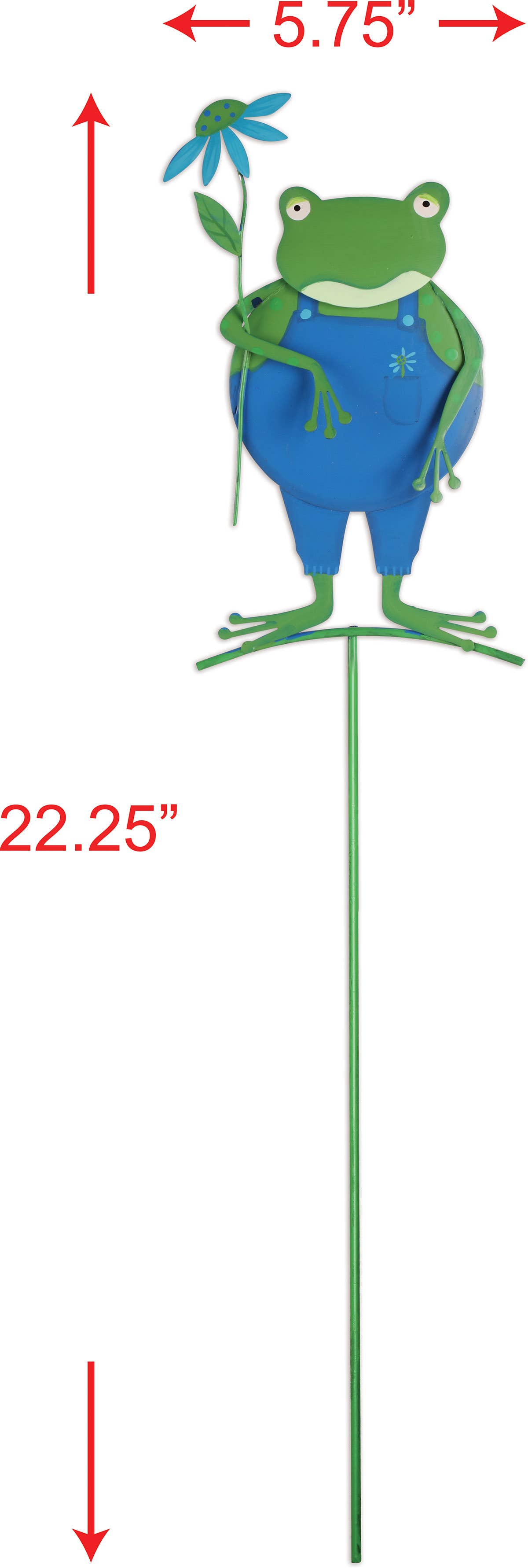 Dewy the Frog Plant Pick