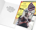 Walk Thru Fire Greeting Card