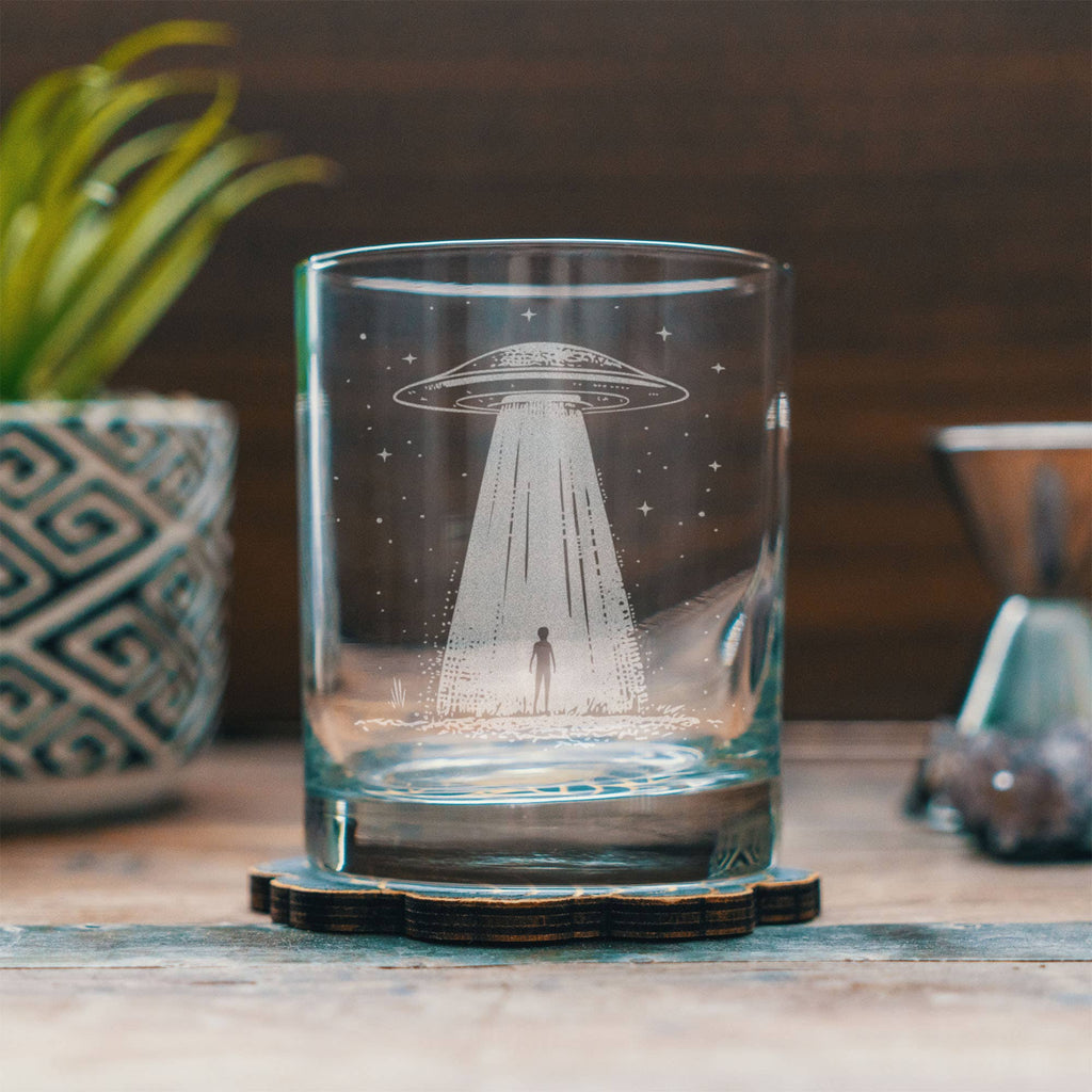 UFO Alien Glass