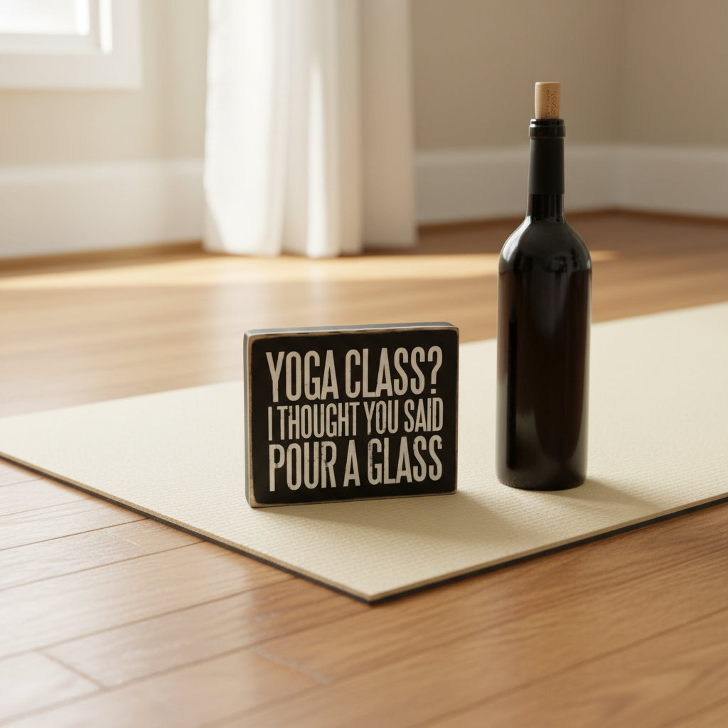 Pour A Glass Box Sign**