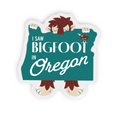 I Saw Bigfoot Sticker