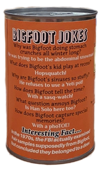 Canned Bigfoot | Stuffed Animal Plush | Funny Jokes Big Foot