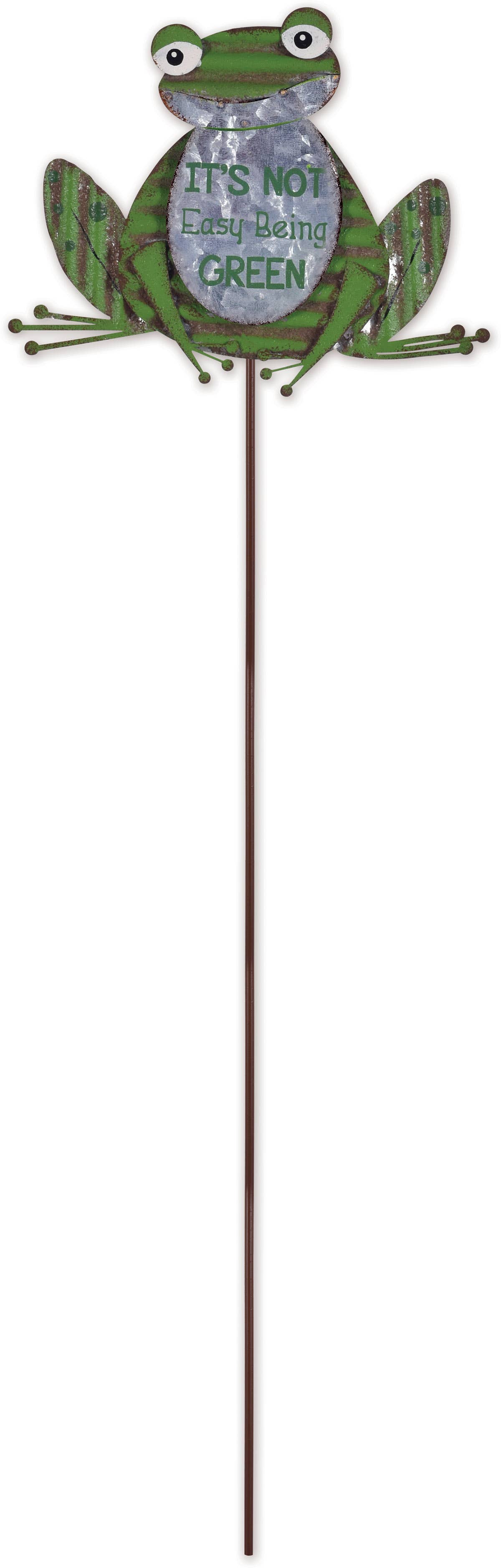 Green Frog Plant Pick-24"