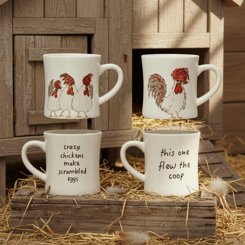 Flew Coop 8oz Stoneware Mug