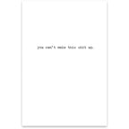 Reality Show Greeting Card