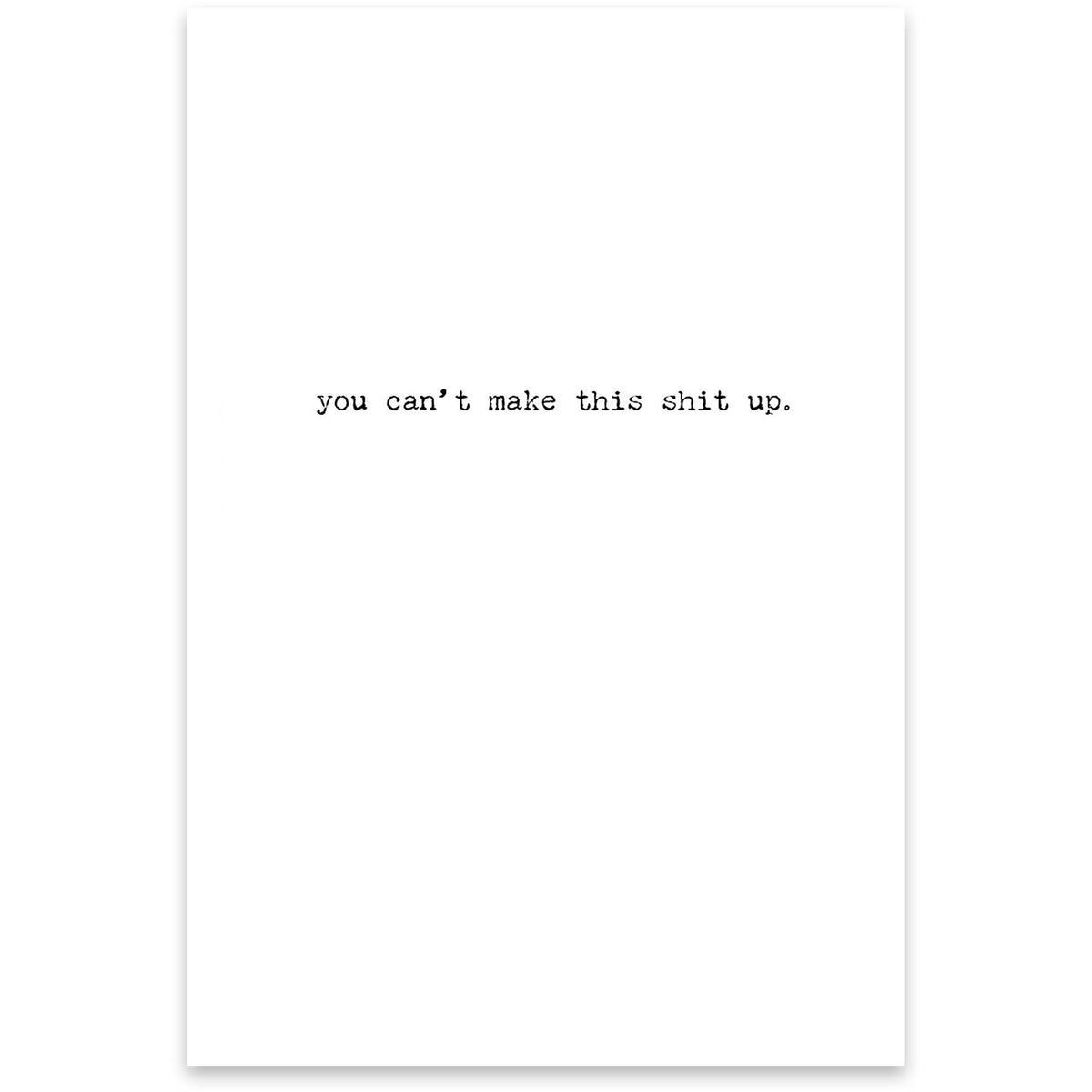 Reality Show Greeting Card