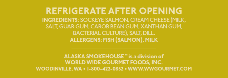 Alaska Smokehouse Wild Caught Salmon Spread
