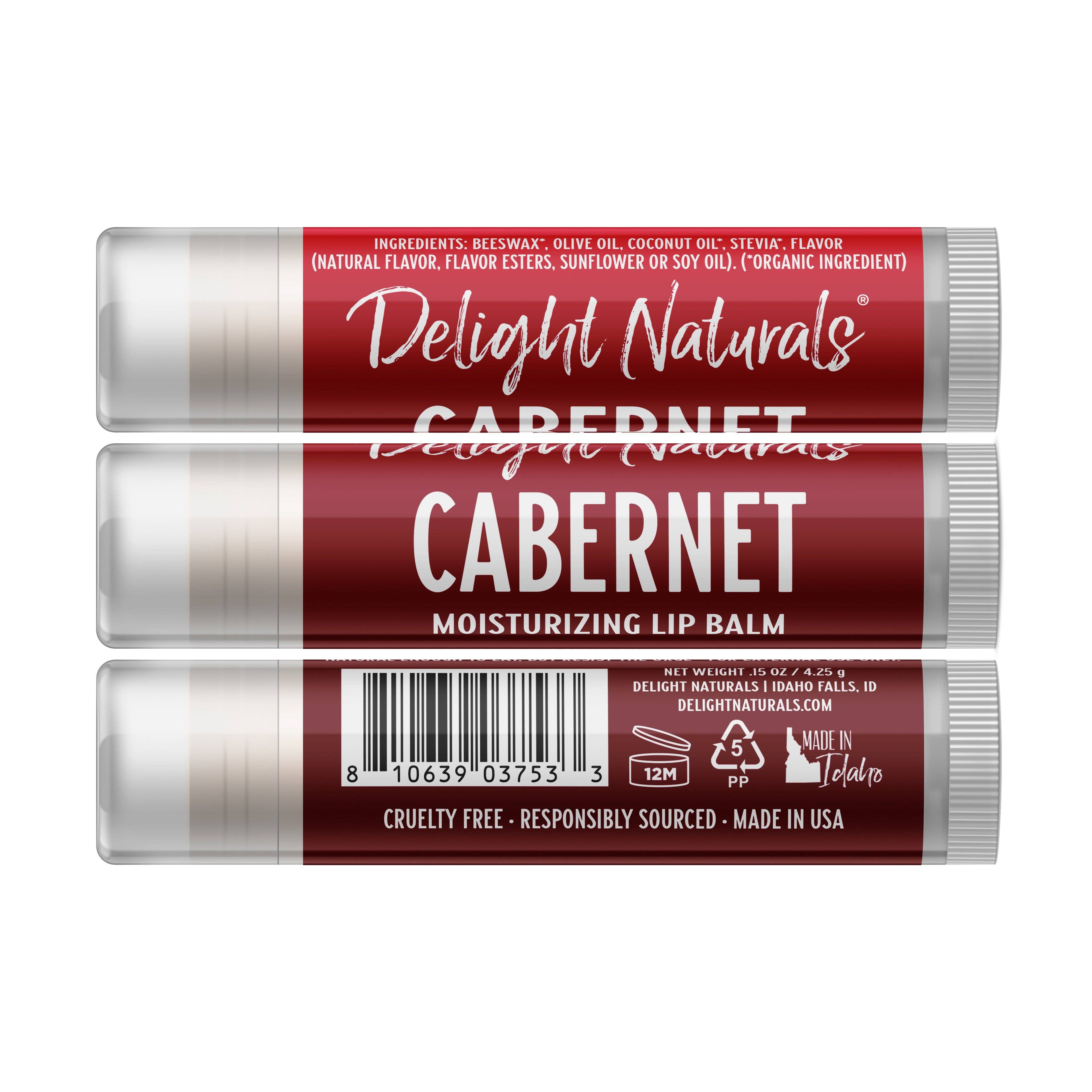 Wine Cellar Red Wine Lip Balm Set