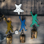 Bigfoot wind chime Peace sign