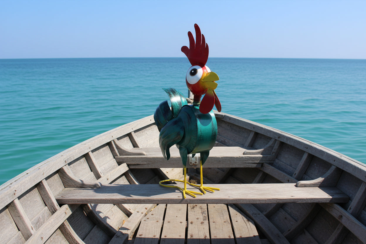 Crazy eye rooster X-Large 30”