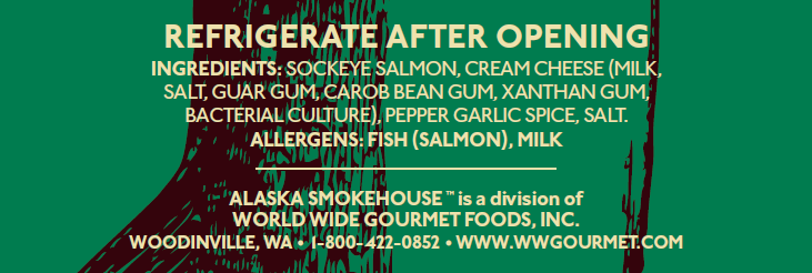 Alaska Smokehouse Wild Caught Salmon Spread