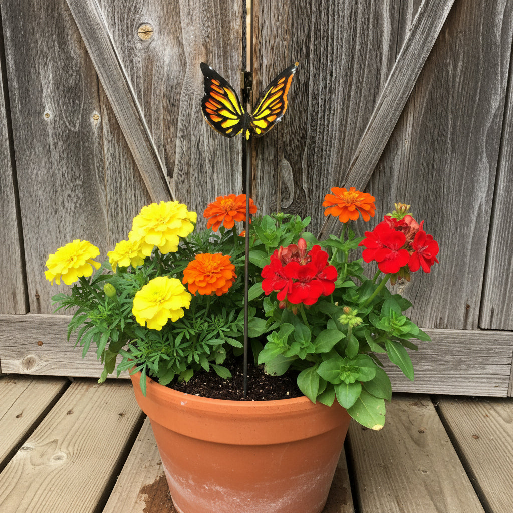 32"H Butterfly Stake