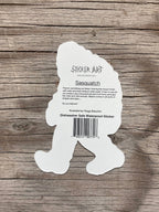Sasquatch Yeti Bigfoot Sticker