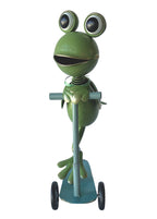 Frog Riding a Scooter Mtl Art