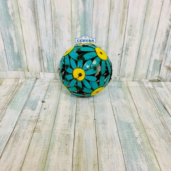 8" Hanging Flower Sphere