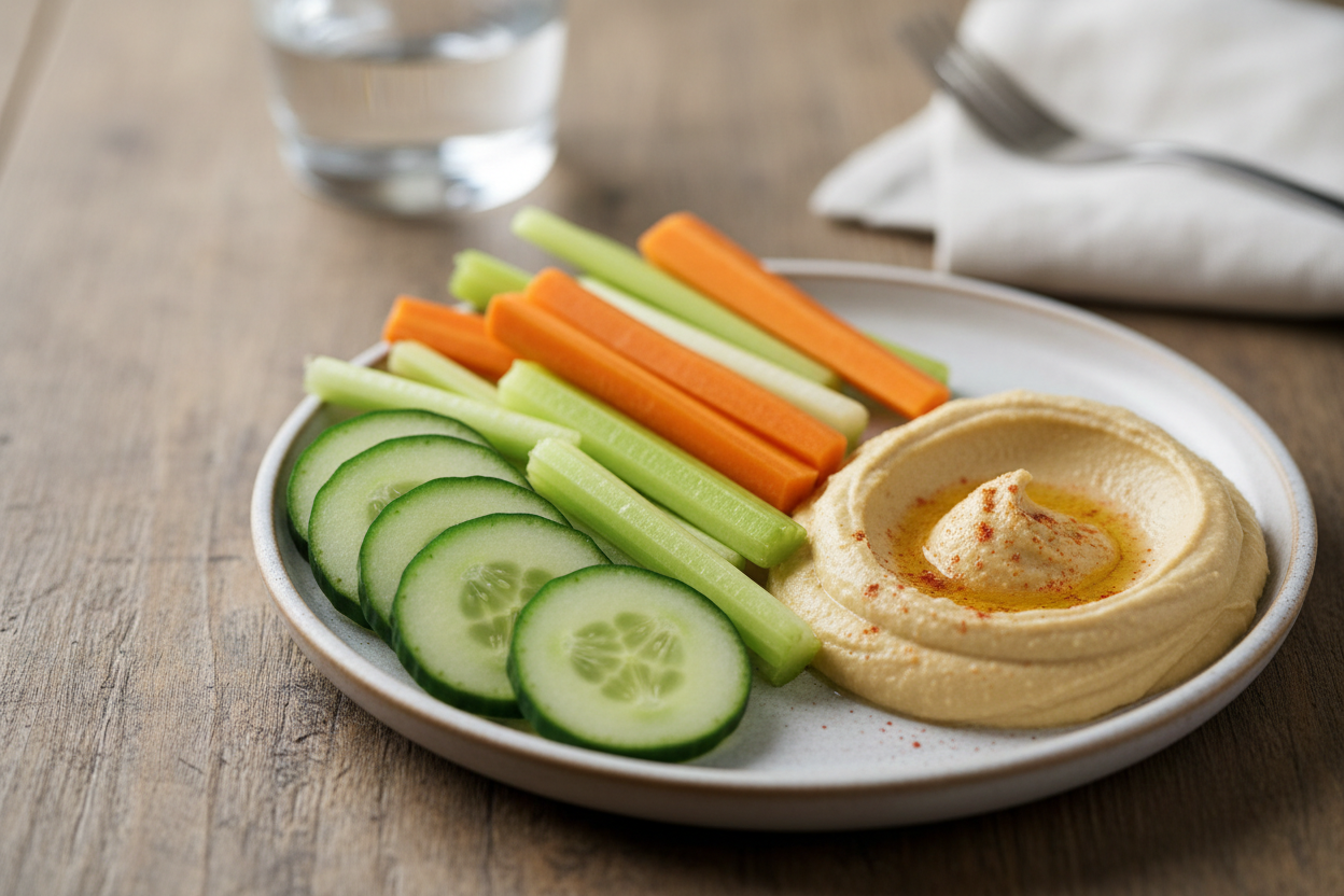 Veggies and Hummus